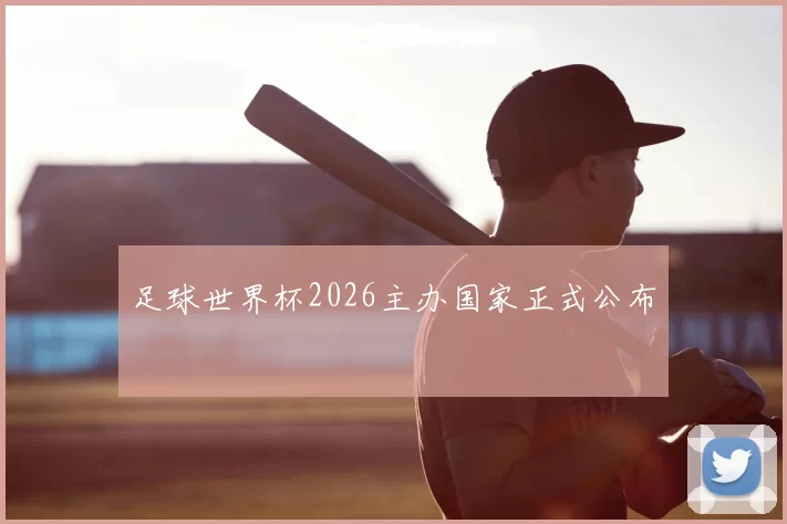 足球世界杯2026主办国家正式公布