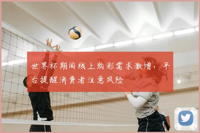 世界杯期间线上购彩需求激增，平台提醒消费者注意风险